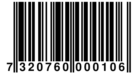 7 320760 000106