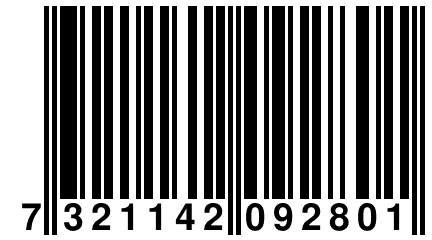 7 321142 092801