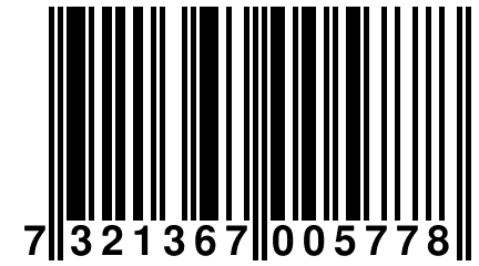 7 321367 005778