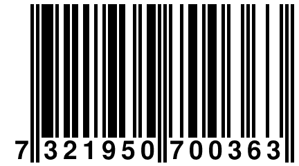 7 321950 700363