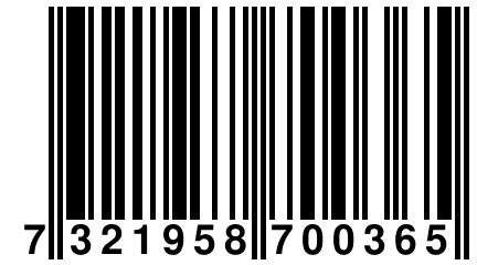 7 321958 700365