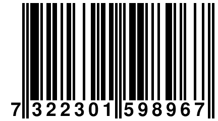 7 322301 598967