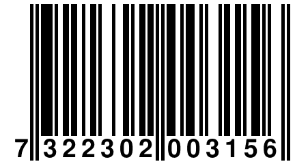 7 322302 003156