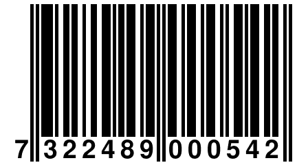 7 322489 000542