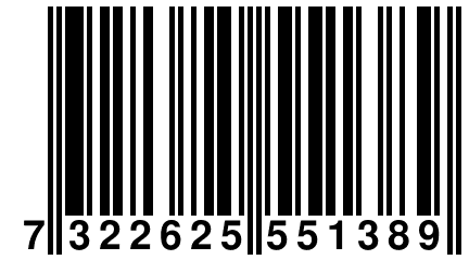 7 322625 551389