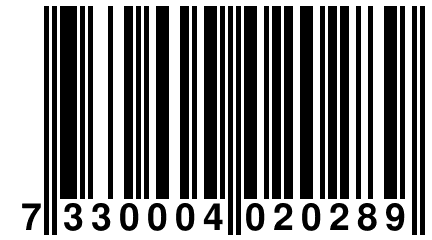 7 330004 020289