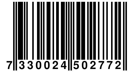 7 330024 502772