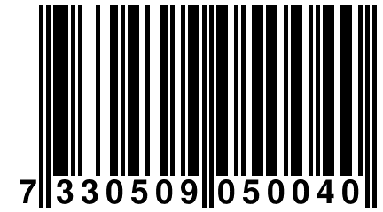 7 330509 050040