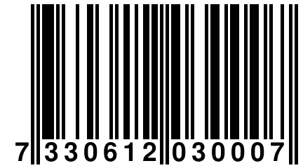 7 330612 030007