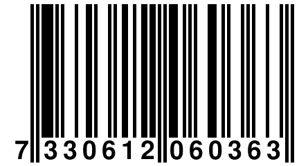 7 330612 060363