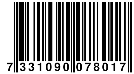 7 331090 078017