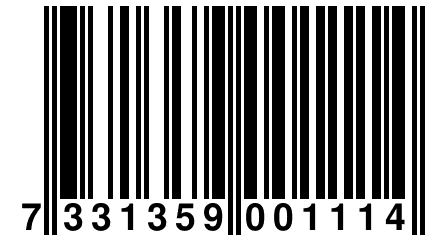 7 331359 001114