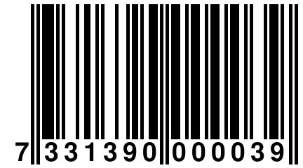 7 331390 000039