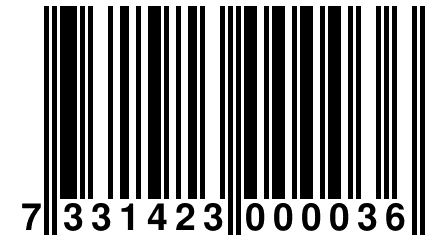 7 331423 000036