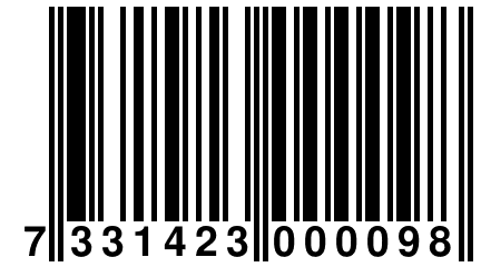 7 331423 000098