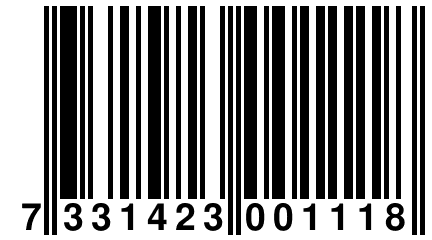 7 331423 001118