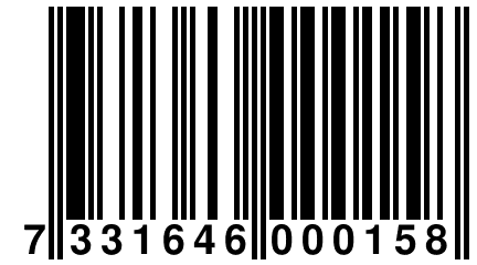 7 331646 000158