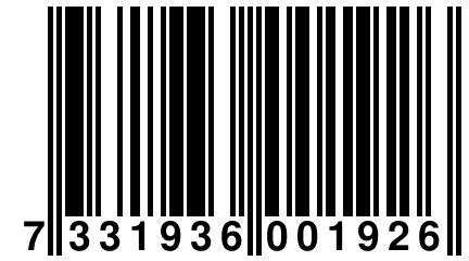 7 331936 001926