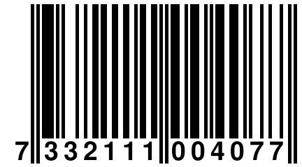 7 332111 004077