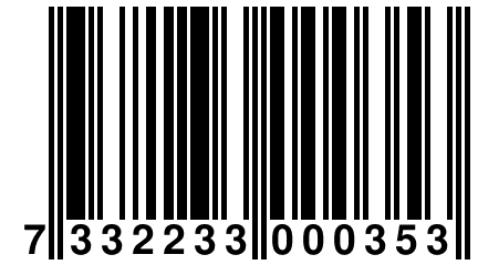 7 332233 000353