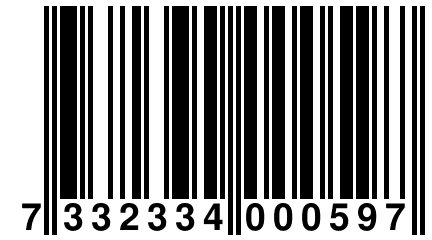 7 332334 000597