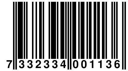 7 332334 001136