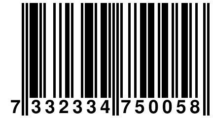 7 332334 750058