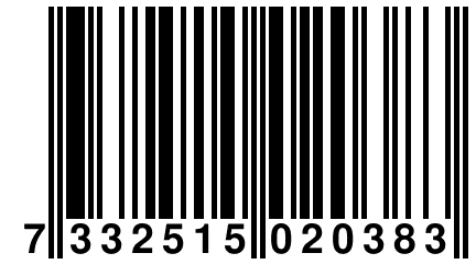 7 332515 020383