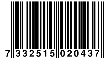 7 332515 020437