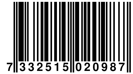 7 332515 020987