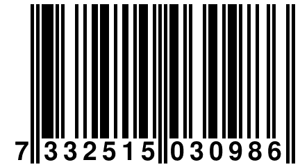 7 332515 030986