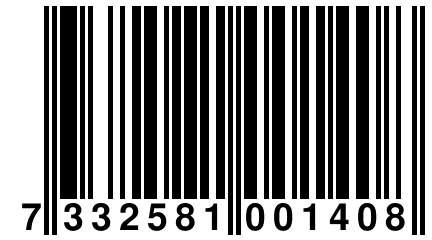 7 332581 001408