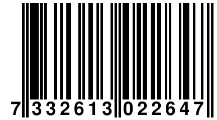 7 332613 022647