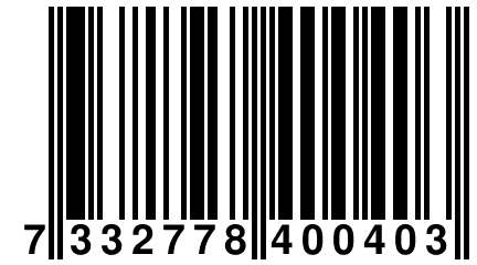 7 332778 400403