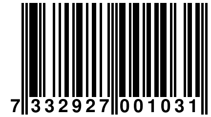 7 332927 001031