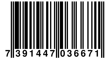 7 391447 036671