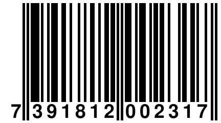 7 391812 002317