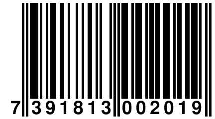 7 391813 002019