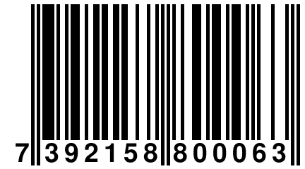 7 392158 800063