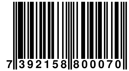 7 392158 800070