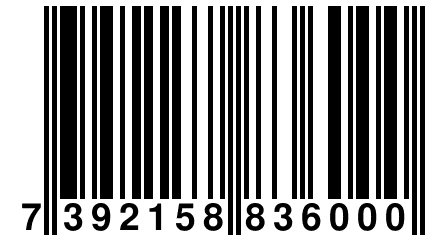 7 392158 836000