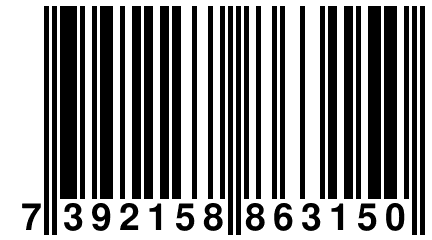 7 392158 863150