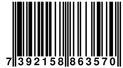 7 392158 863570