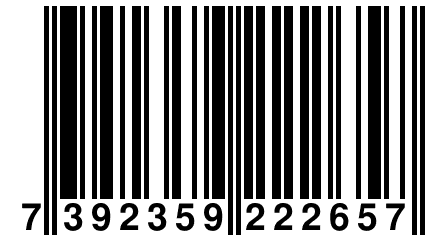 7 392359 222657