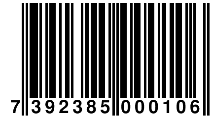 7 392385 000106