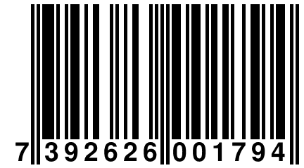 7 392626 001794