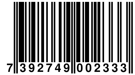 7 392749 002333