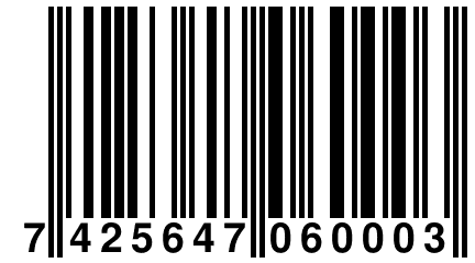 7 425647 060003