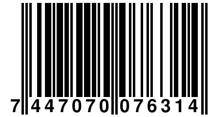 7 447070 076314