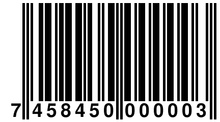 7 458450 000003